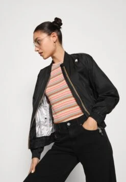 K-Way Amaurette Iridiscent - Bomber Jacket -Trend Fusion Shop 0ae76e59df104fe5b2e7fafdf215e897