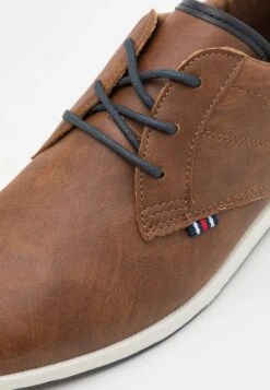 Pier One Casual Lace-Ups - Cognac/White -Trend Fusion Shop 0c2e6eb37336427d88e64335d52c7be6