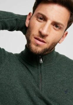 Pier One Jumper - Mottled Dark Green -Trend Fusion Shop 0ffac4a6cb01430894baaebc2963a6ec