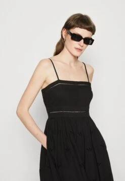AllSaints Whitley Broderie Dress - Day Dress - Black -Trend Fusion Shop 1254d5e8f82d4ca69052a767358cff8d