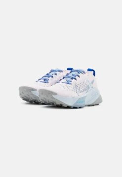 Nike Performance Zoomx Zegama- Trail Running Shoes - Pearl Pink/Blue Whisper/Coconut Milk/Baltic Blue/Football Grey -Trend Fusion Shop 15729fa169ac4edd80b456c8727e1f87