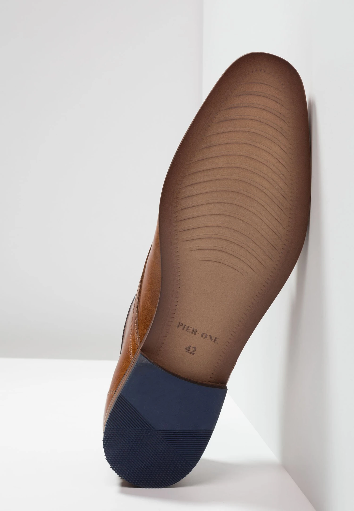 Pier One Leather - Smart Lace-Ups - Cognac 5 Pier One Leather - Smart Lace-Ups - Cognac - Image 5