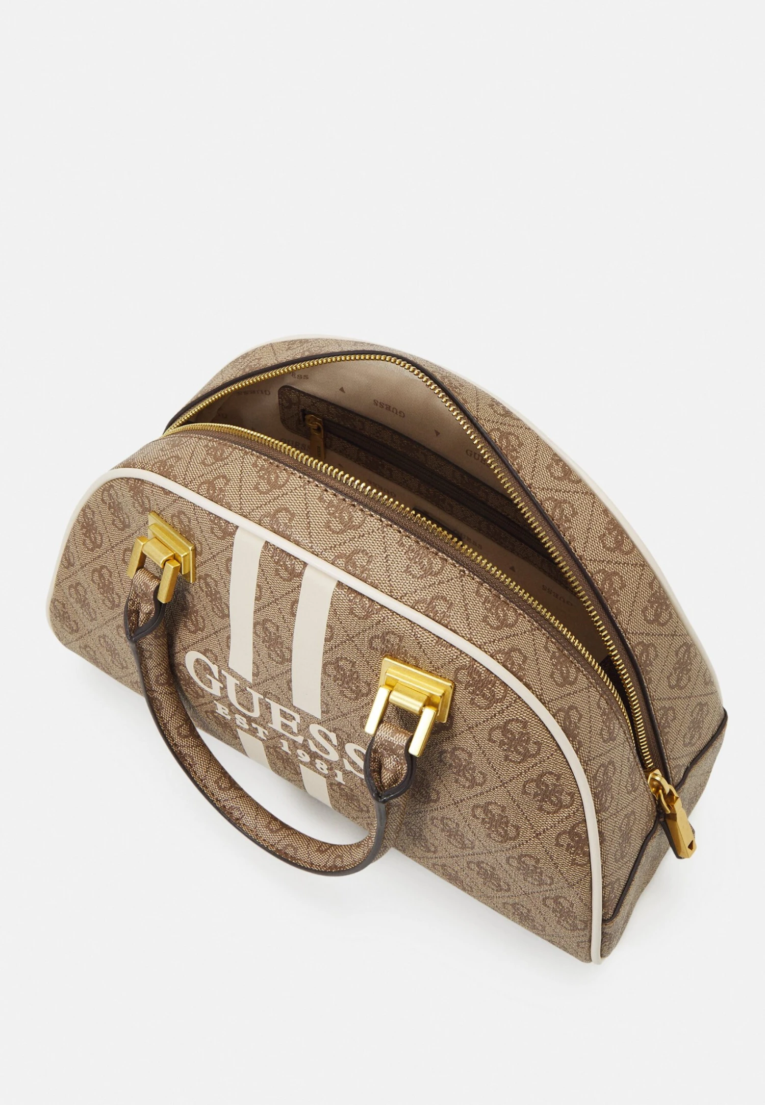 Guess Mildred Bowler - Handbag - Latte Logo 3 Guess Mildred Bowler - Handbag - Latte Logo - Image 3