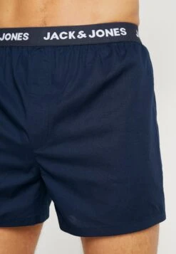 Jack & Jones Jaccheck 3 Pack - Boxer Shorts - Navy -Trend Fusion Shop 3608add3efb8446481f197b797b5fa2d