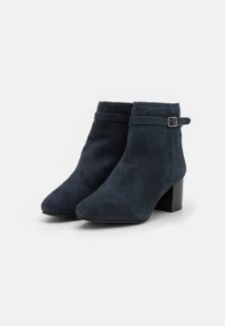 Anna Field Leather - Classic Ankle Boots - Dark Blue -Trend Fusion Shop 42a14f7bac454cd1aa53a3e54044760a
