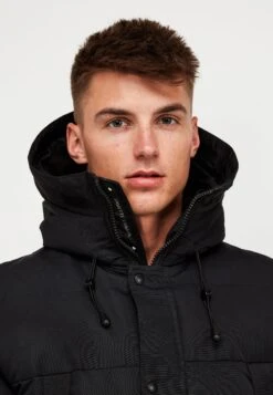 Aylmer Puffer Jacket - Winter Coat - Jet Black -Trend Fusion Shop 47093b28fe404cb1a319cae10f2de2a4