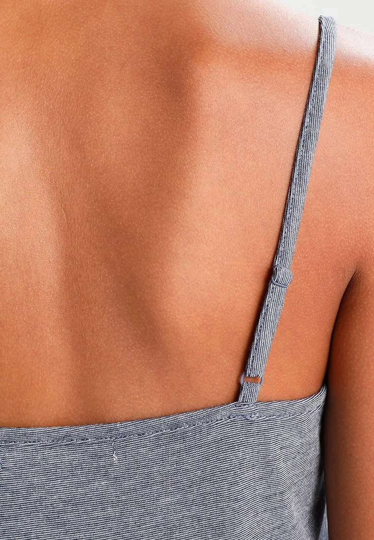 Anna Field Sarah Short Pj Set- Pyjama Set - Off-White/Dark Blue 4 Anna Field Sarah Short Pj Set- Pyjama Set - Off-White/Dark Blue - Image 4