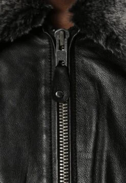 Schott Leather Jacket - Black -Trend Fusion Shop 50c4e4c6ac3c4f62b6c156e32963de30