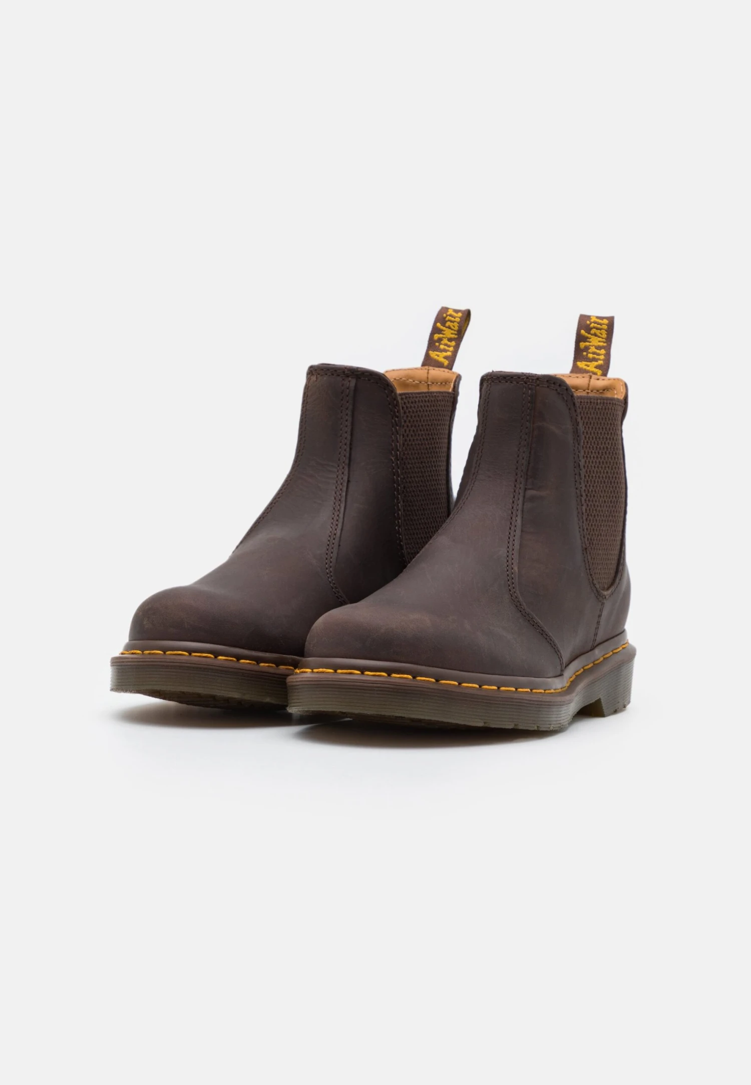 Dr. Martens 2976 Ys Unisex - Classic Ankle Boots - Dark Brown/Crazy Horse 2 Dr. Martens 2976 Ys Unisex - Classic Ankle Boots - Dark Brown/Crazy Horse - Image 2