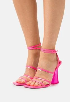 Call It Spring Vegan Laula - High Heeled Sandals - Bright Pink