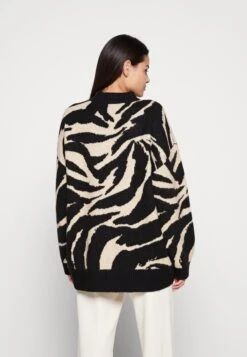 Monki Jumper - Black Dark/Beige -Trend Fusion Shop 6542c9f80dac49e9926508c5e09c12ed