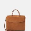 Anna Field Leather - Laptop Bag - Cognac