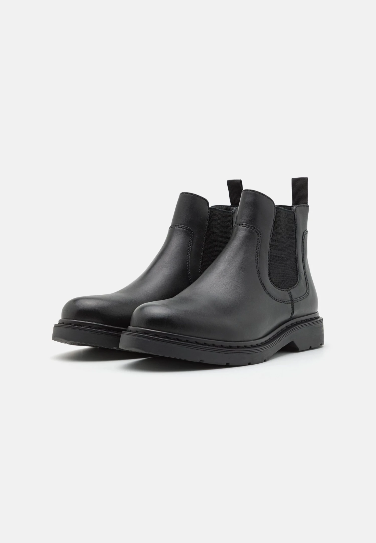 Pier One Leather - Classic Ankle Boots - Black 2 Pier One Leather - Classic Ankle Boots - Black - Image 2