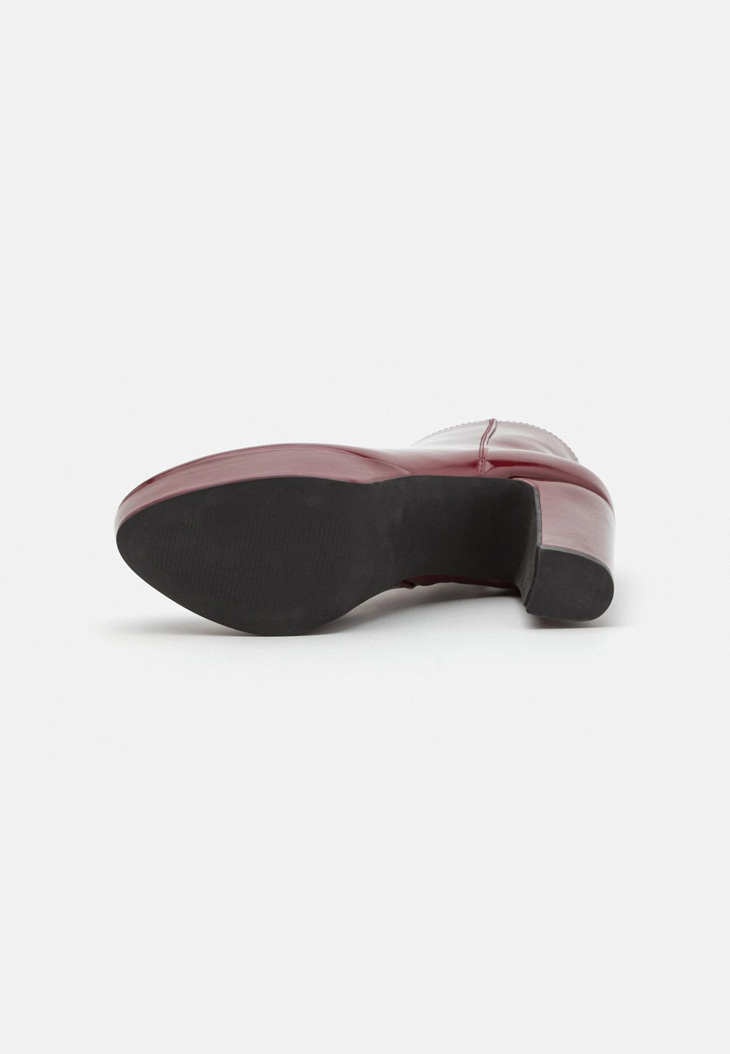 Anna Field High Heeled Ankle Boots - Dark Red 5 Anna Field High Heeled Ankle Boots - Dark Red - Image 5