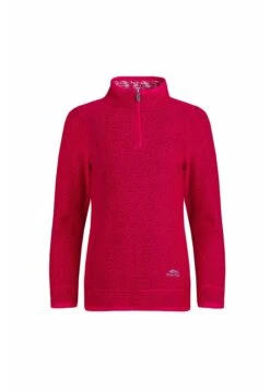 Aria 1/4 Zip Eco Macaroni - Jumper - Berry -Trend Fusion Shop 7c50ed0345dd44e3b5df88d6c023c1ac