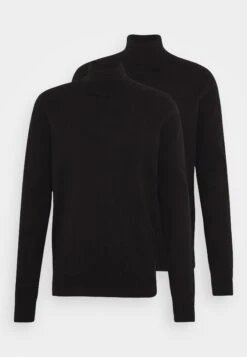 Pier One 2 Pack - Basic Turtleneck - Jumper - Black -Trend Fusion Shop 8734a667699e468ebb89189aafa90312