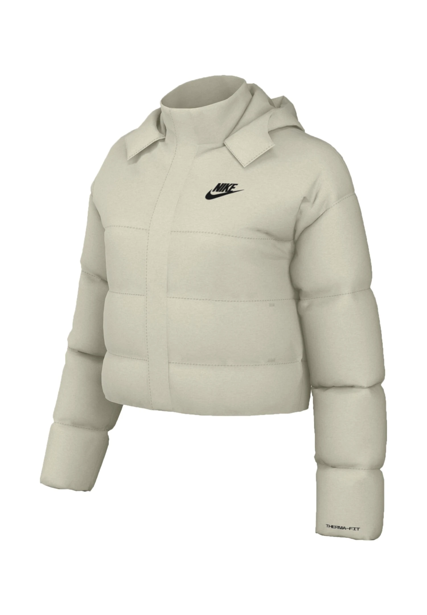 Nike Sportswear W Nsw Tf Synfl City Hd Jkt - Winter Jacket - Light Bone/Black 6 Nike Sportswear W Nsw Tf Synfl City Hd Jkt - Winter Jacket - Light Bone/Black - Image 6