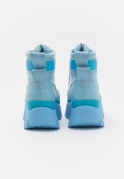 KOI FOOTWEAR Melanie Martinez Crybaby Platform Boots - Platform Ankle Boots - Blue -Trend Fusion Shop 94e639b6b2804f5185e0cc068d804c91