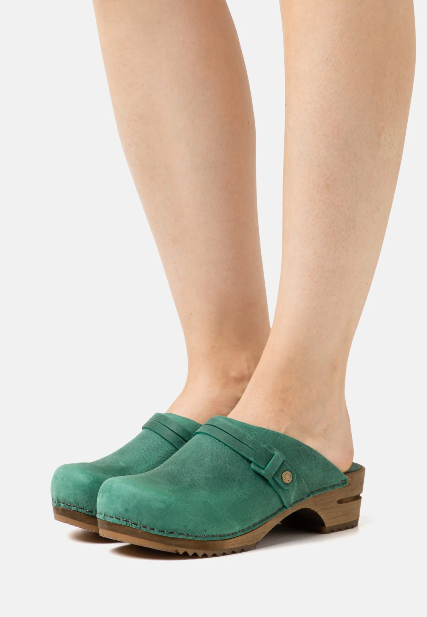 Sanita Ursana Open - Clogs - Dark Green 1 Sanita Ursana Open - Clogs - Dark Green