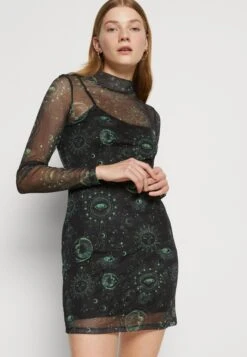 Noisy May Carrie Highneck Dress - Shift Dress - Black -Trend Fusion Shop 97f048e699ed4c57b5b54c12984ff303