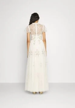 Needle & Thread Exclusive Petunia Cap Sleeve Gown - Occasion Wear - Cream -Trend Fusion Shop 9922a66ee664405f8ce5066a1ad06819