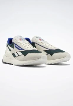 Reebok Classic Trainers - Chalk/Forest Green/Classic Cobalt -Trend Fusion Shop a8e8712b3b3a417caebd446eed826ea9