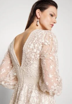 Needle & Thread Celestia Ribbon Mini Dress - Cocktail Dress / Party Dress - Champagne -Trend Fusion Shop d4bc2040b39f4de09ce9fbf900974871