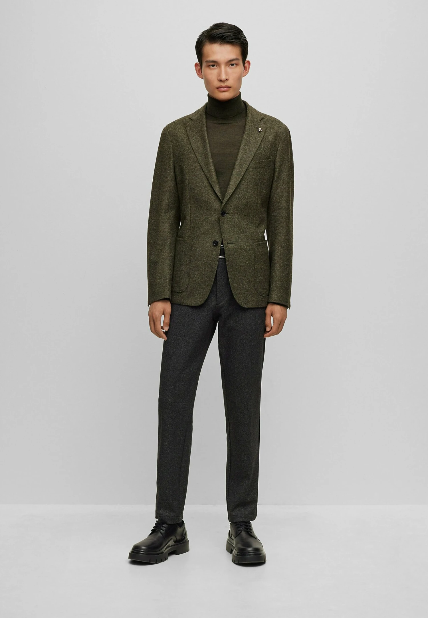 Boss C-Hanry-J-233 - Blazer Jacket - Open Green Twentyone 2 Boss C-Hanry-J-233 - Blazer Jacket - Open Green Twentyone - Image 2