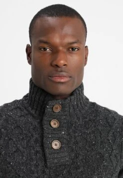 Pier One Jumper - Mottled Dark Grey -Trend Fusion Shop eb6dec66e1f147509263ea1a088f200f