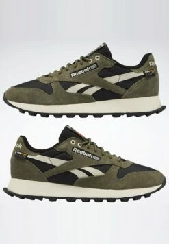Reebok Classic Classic Leather Unisex - Trainers - Core Black Army Green Stucco 16 Reebok Classic Classic Leather Unisex - Trainers - Core Black Army Green Stucco -Trend Fusion Shop f0cf73097021442d924b62732978c883