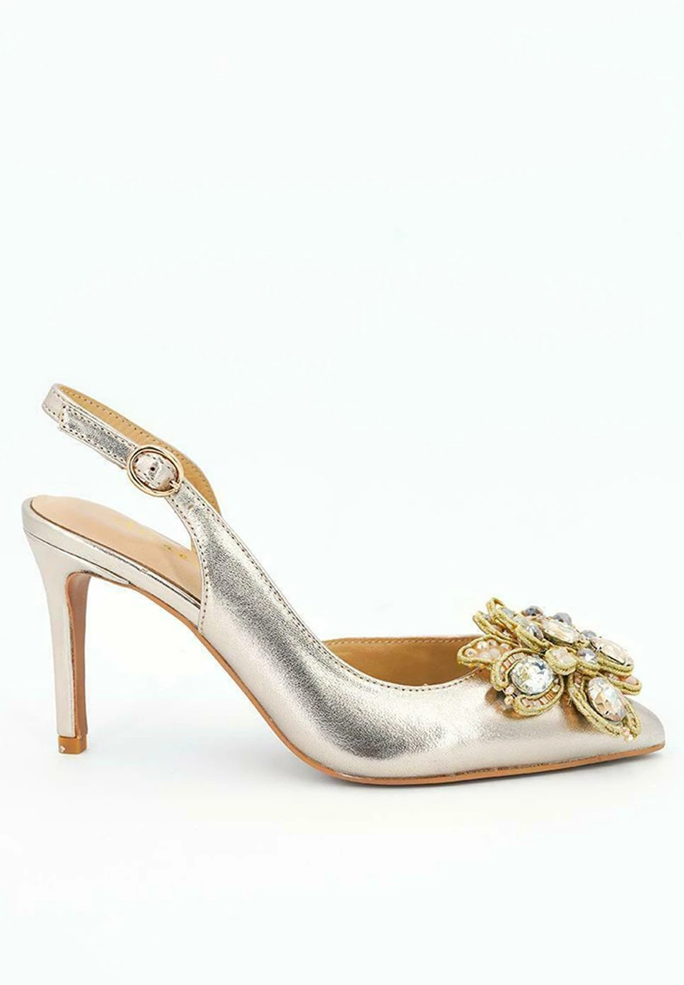 Alma En Pena Lagos - High Heels - Gold 1 Alma En Pena Lagos - High Heels - Gold