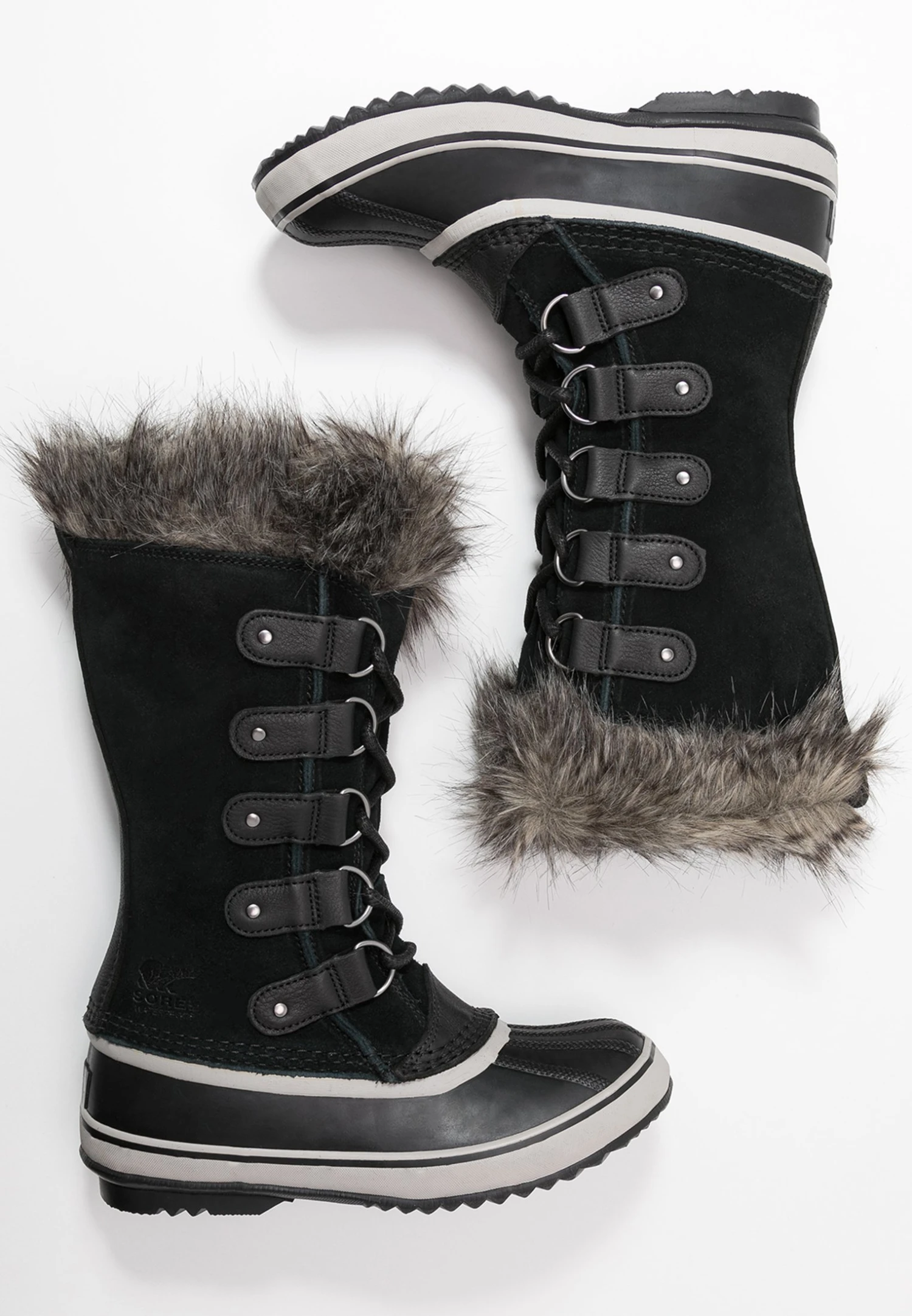 Sorel Joan Of Arctic - Winter Boots - Black/Quarry 4 Sorel Joan Of Arctic - Winter Boots - Black/Quarry - Image 4